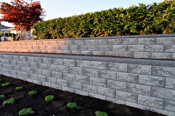 Concrete Retaining Wall Installation in Mount Pleasant