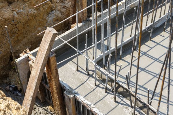 Concrete Footing Pouring in Mount Pleasant
