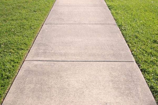 Cement Sidewalk Replacement in Mount Pleasant