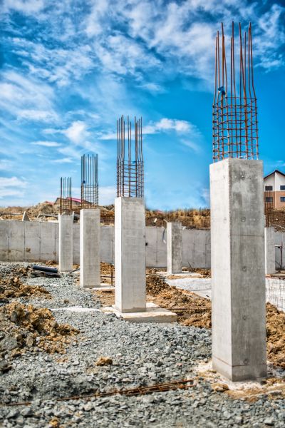 Concrete Footer Pouring in Mount Pleasant