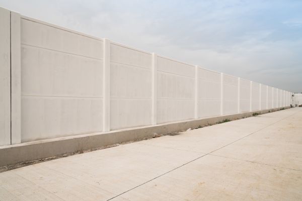 Concrete Fence Construction in Mount Pleasant