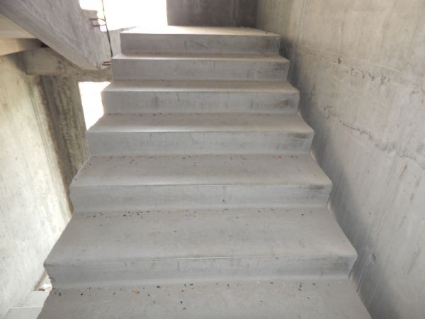 Poured Stair Construction in Mount Pleasant