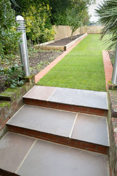 Backyard Steps Installation in Mount Pleasant