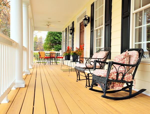 Front Porch Renovation in Mount Pleasant