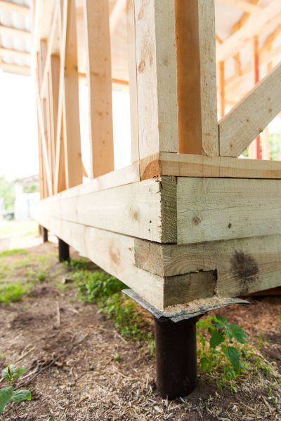 Barn Footing Installation in Mount Pleasant