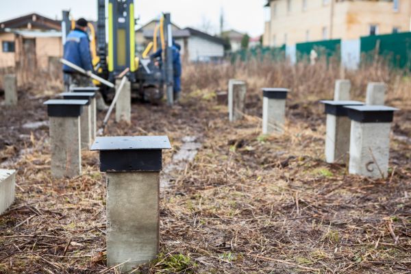 Concrete Piling Installation in Mount Pleasant