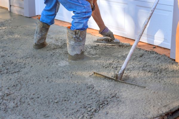 Driveway Slab Construction in Mount Pleasant