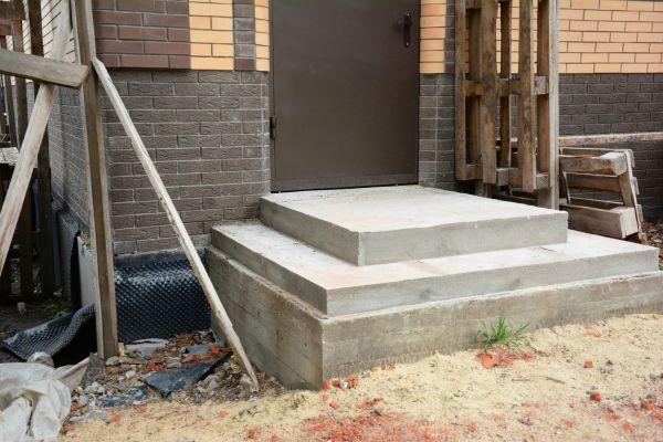 Cement Steps Construction in Mount Pleasant