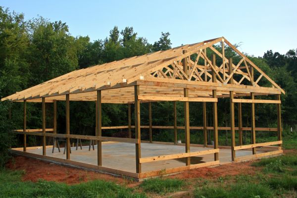 Barn Pad Installation in Mount Pleasant