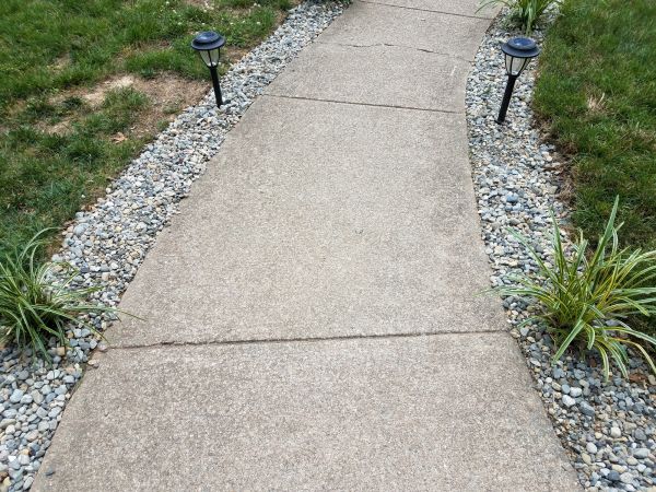 Cement Path Construction in Mount Pleasant