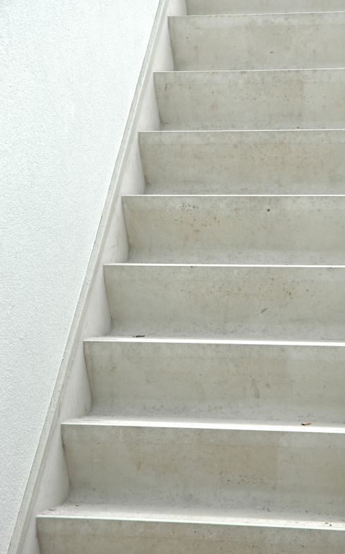 Cement Stair Installation