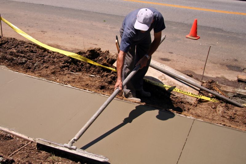 Concrete Sidewalk Construction detail