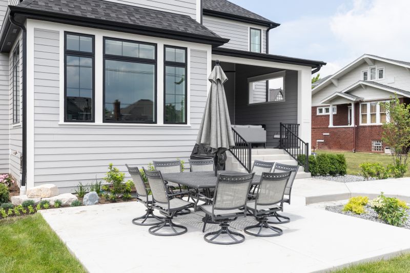 Patio Cement Pouring